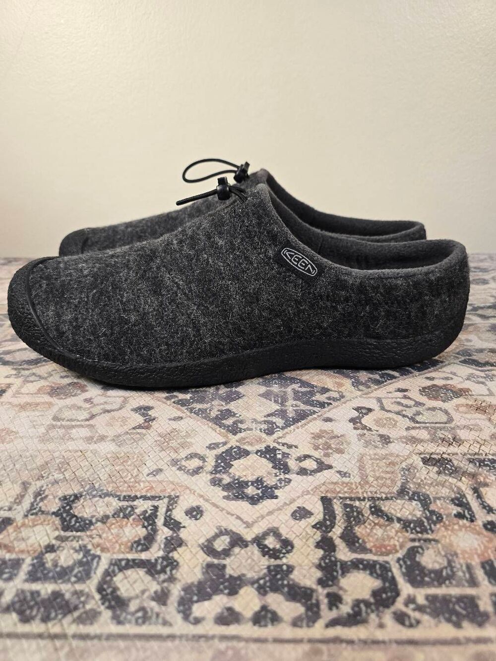 Keen Howser III Clog Men’s Size 14 Slip On Black Gray Slide Comfort Shoe